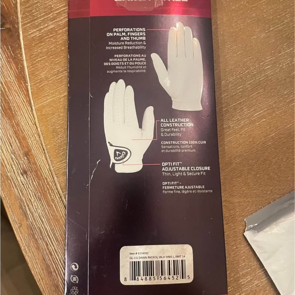 FootJoy All Leather White Golf Gloves